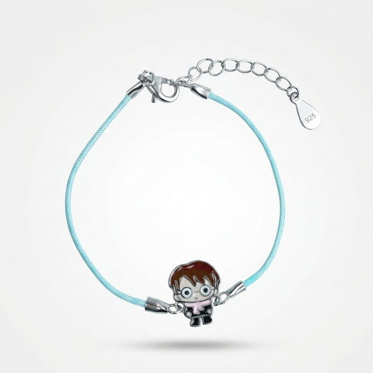 Silver Harry Potter Charm Kids Bracelet