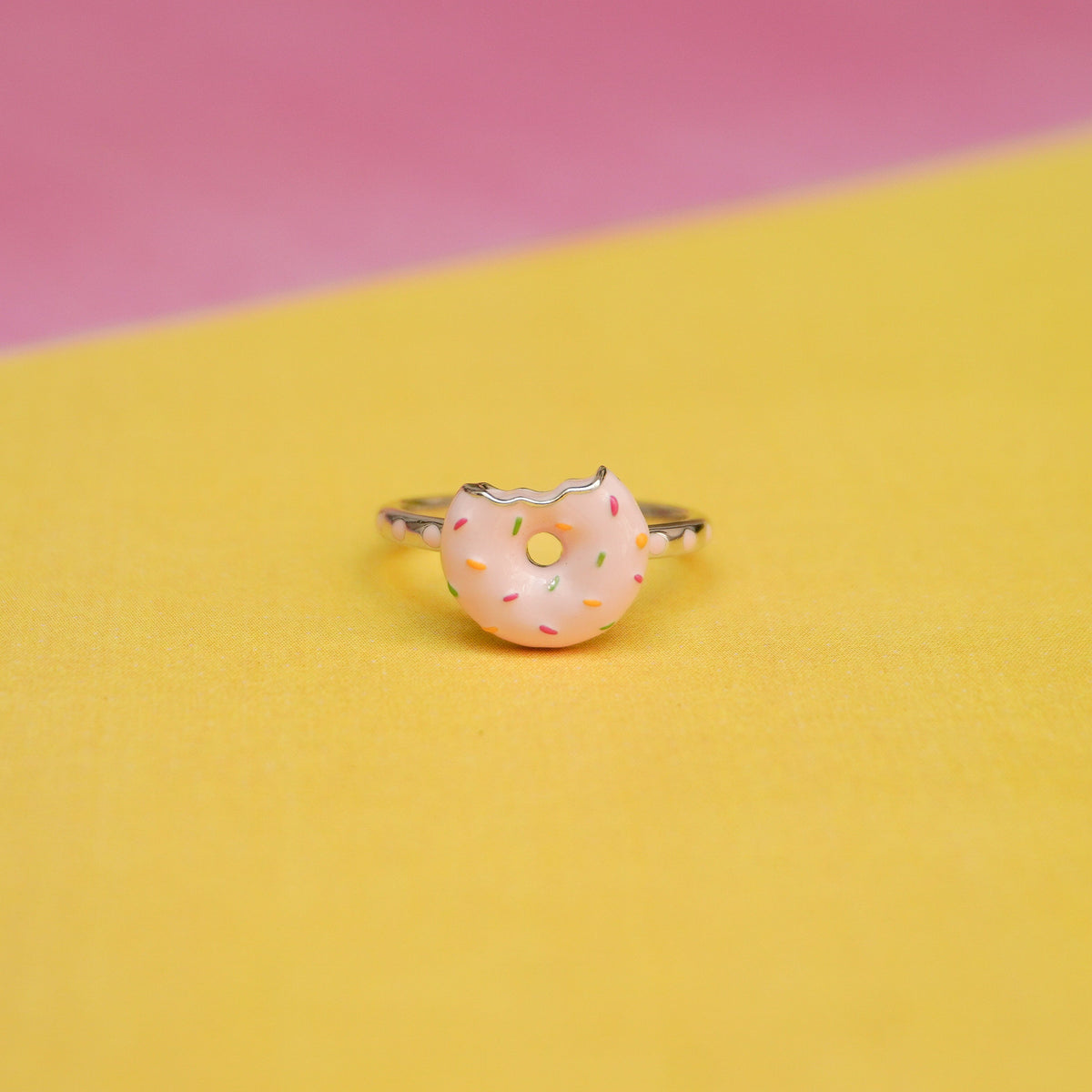 925 Sterling Silver Donut Ring