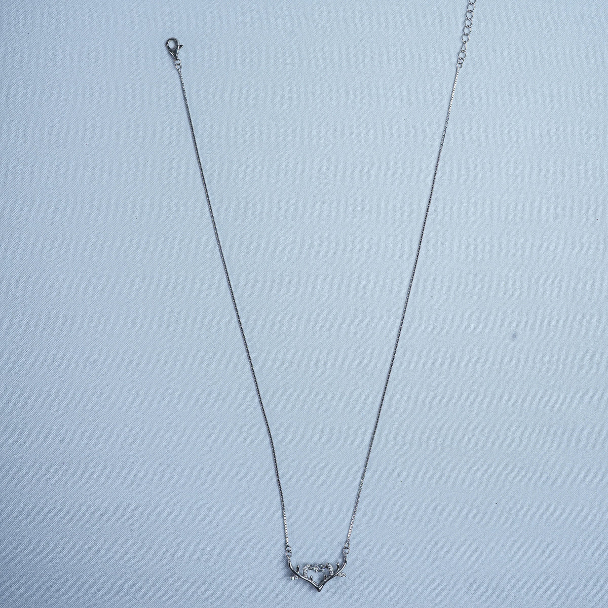 925 Sterling Silver Deer Majesty Women Pendant Chain