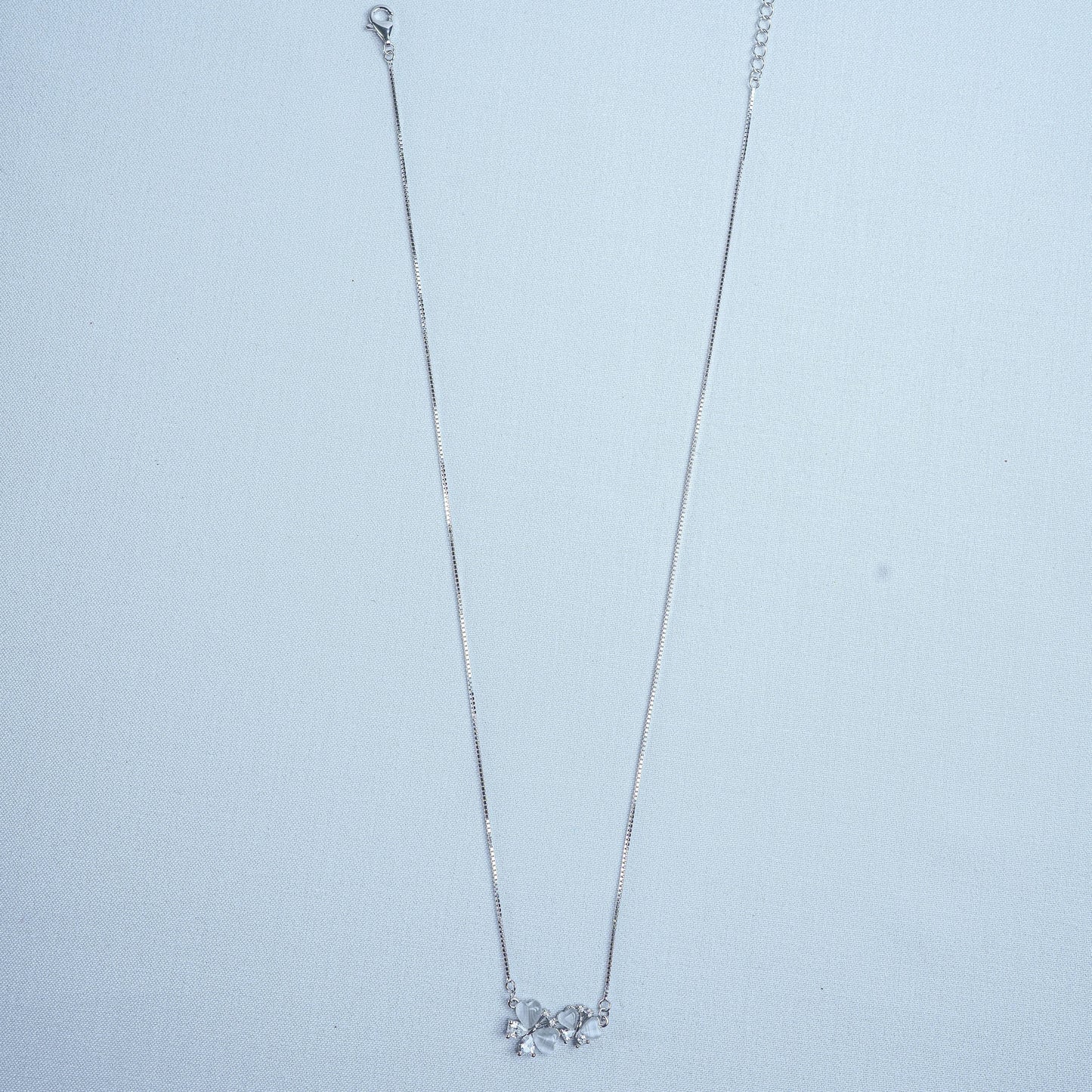 925 Sterling Silver Butterfly Allure Women Pendant Chain