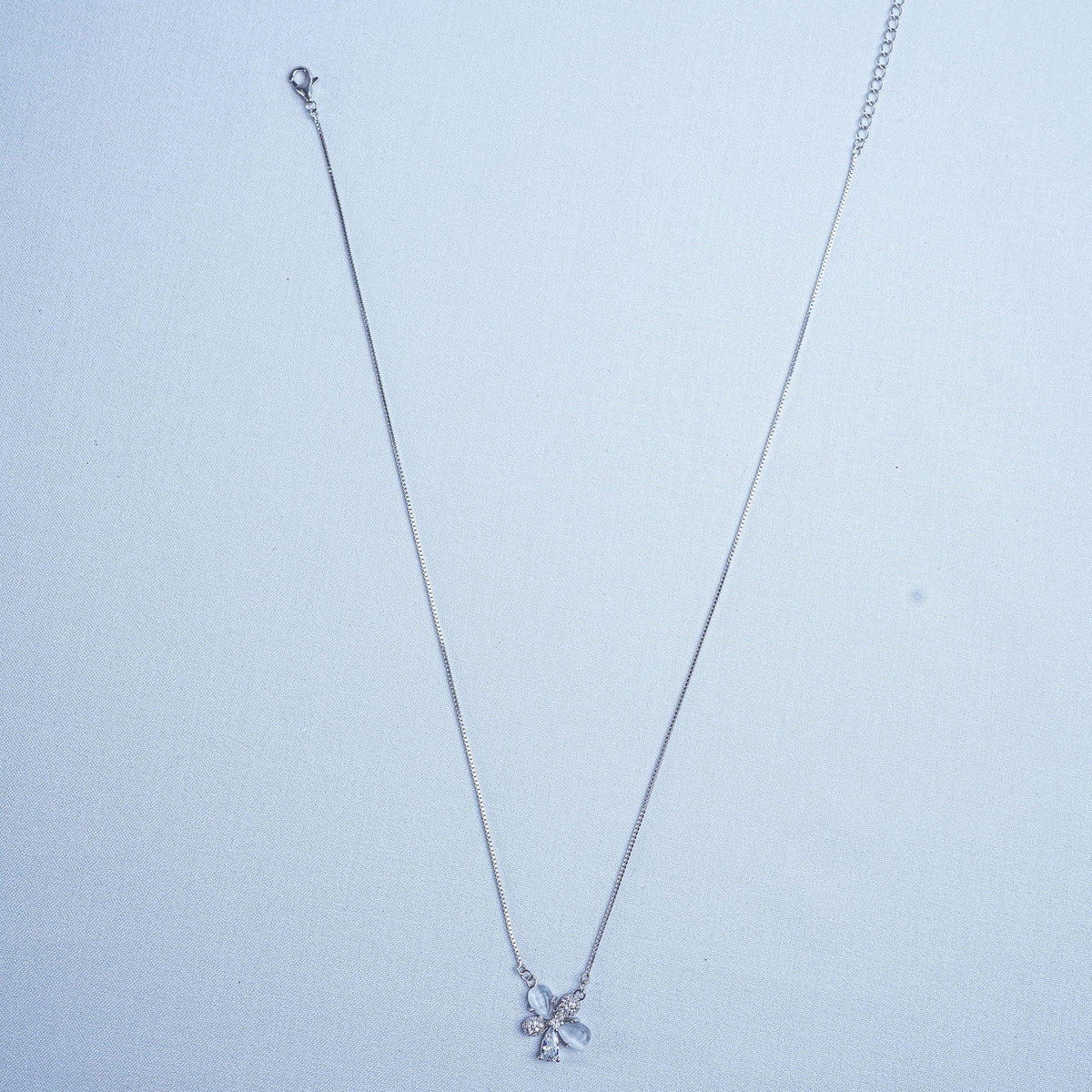 925 Sterling Silver Floral Lumina Women Pendant Chain