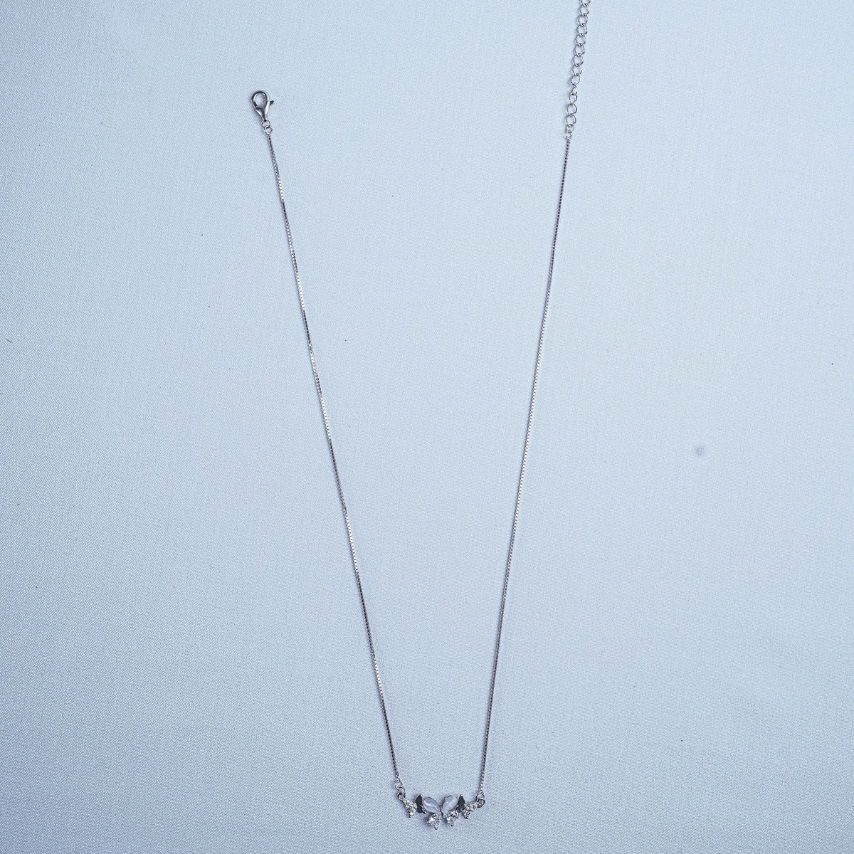 925 Sterling Silver Butterfly Muse Women Pendant Chain