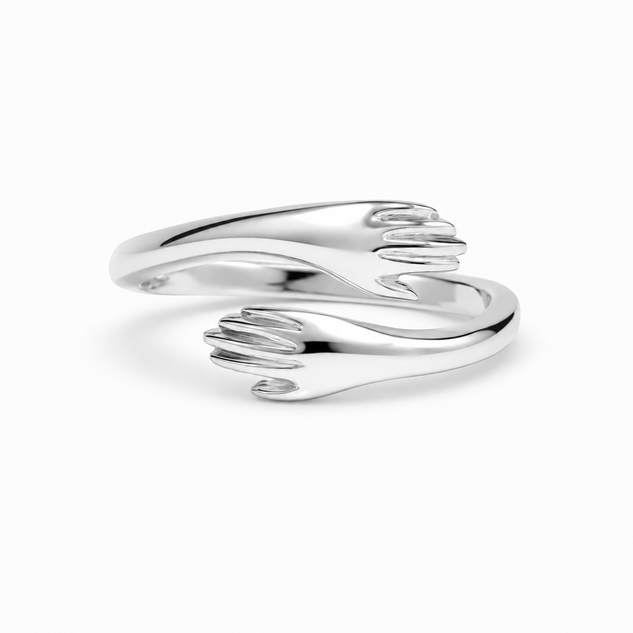 Silver Forever Hug Ring