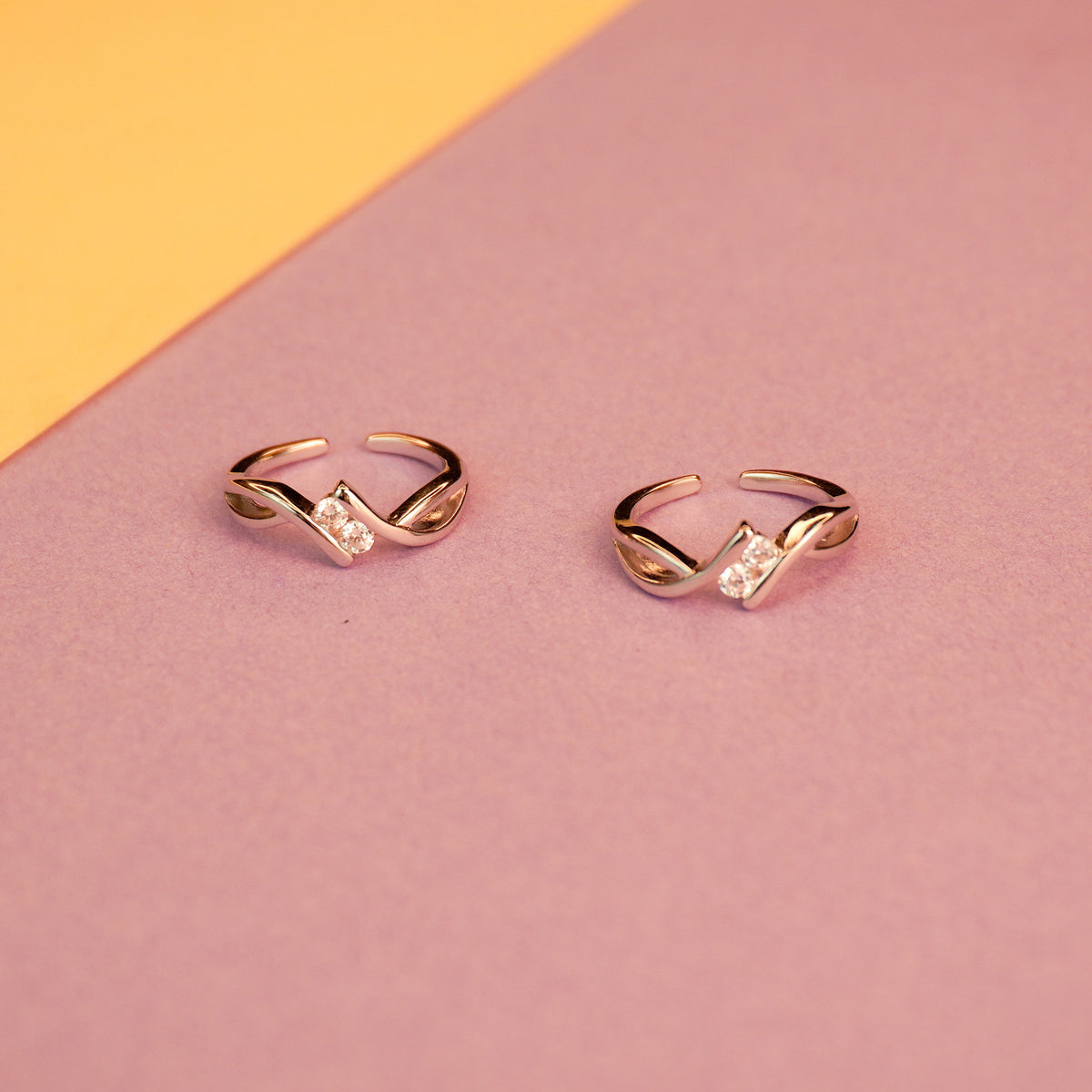 925 Sterling Silver Adjustable Toe Ring
