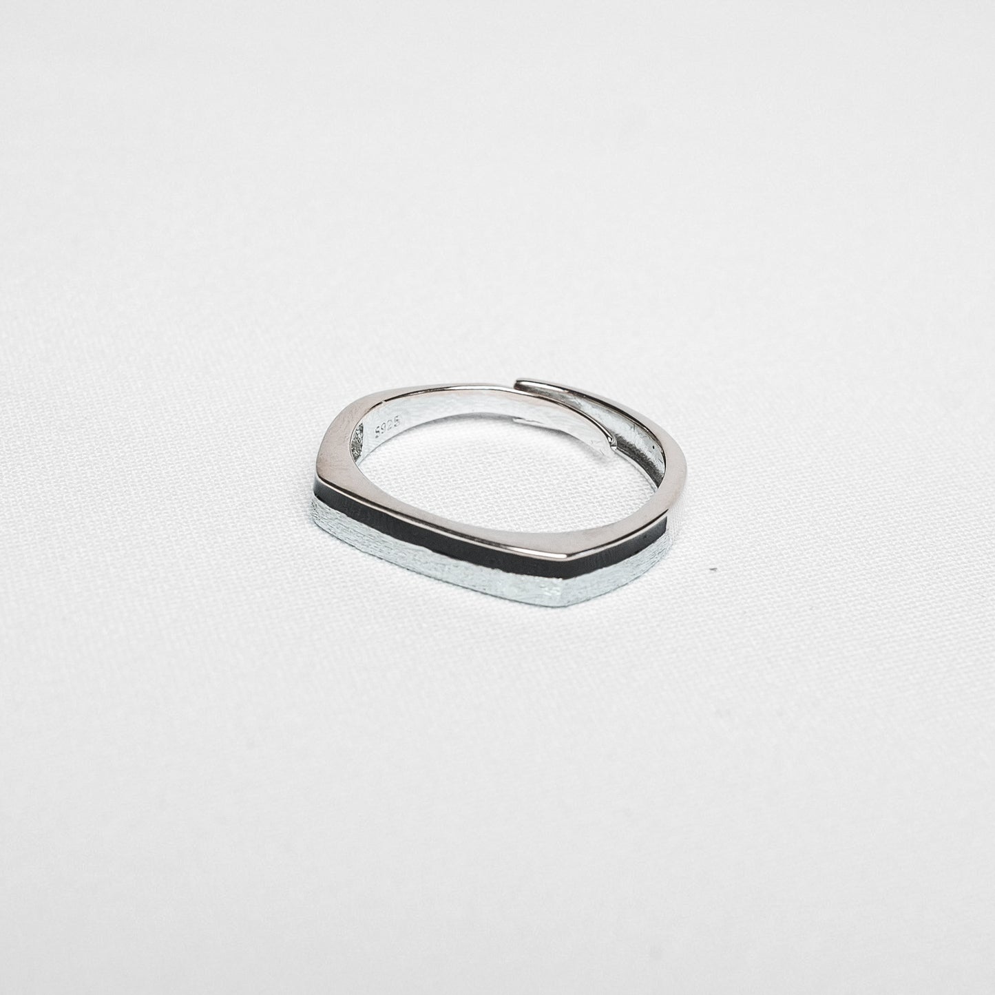 Silver Eternal Bond Couple Rings