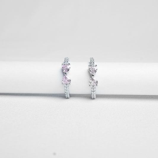 Silver Feminine Bow Detail Toe Ring
