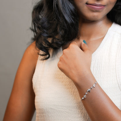 Silver Butterfly Majesty Bracelet