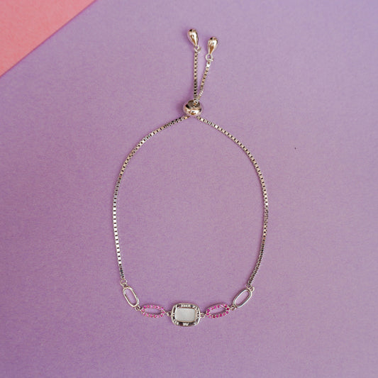 925 Sterling Silver Bolo Bracelet