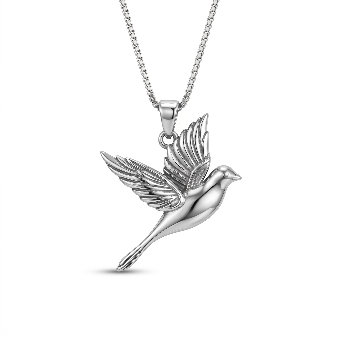 Silver Humming Allure Dollar Chain