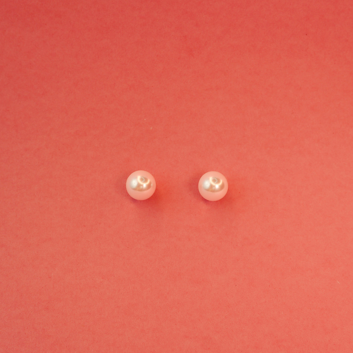 925 Sterling Silver Two-Way Heart Pearl Stud Earring