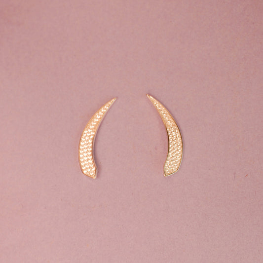 925 Sterling Silver Shaped Crystal Ear Cuff