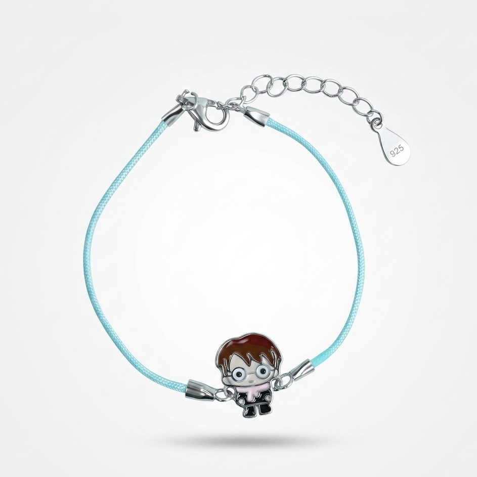 Silver Harry Potter Charm Kids Bracelet