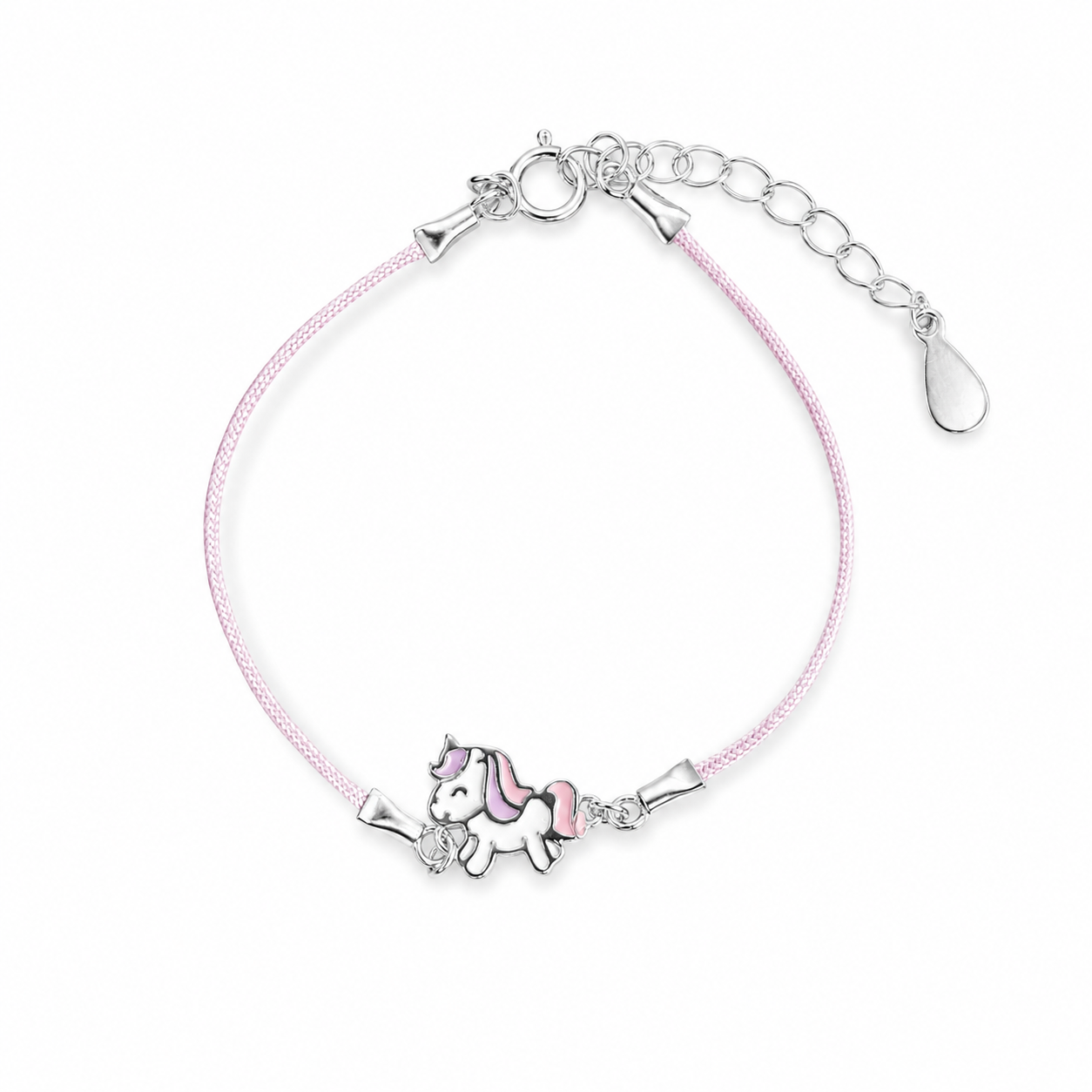 Silver Unicorn Wonderland Kids Bracelet