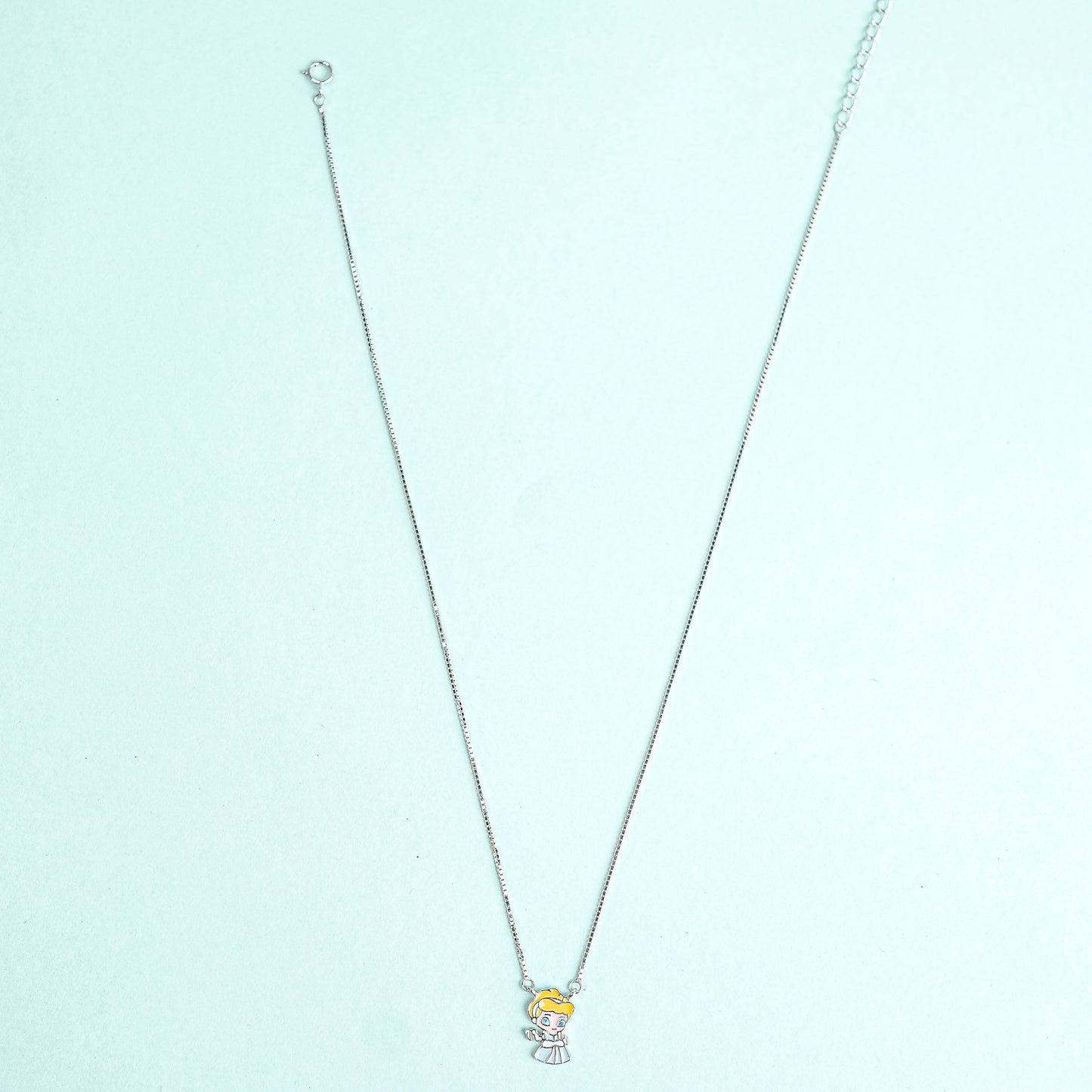 Silver Enchanted Cinderella Charm Kids Chain