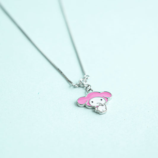 Silver Bunny Melody Charm Kids Chain (1 to 5 Yrs)