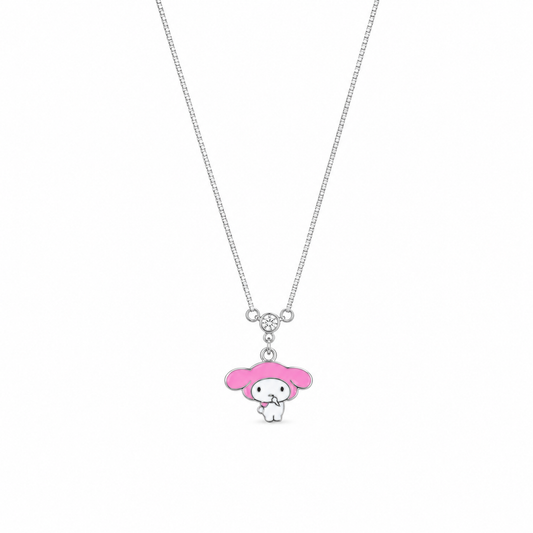 Silver Bunny Melody Charm Kids Chain (1 to 5 Yrs)