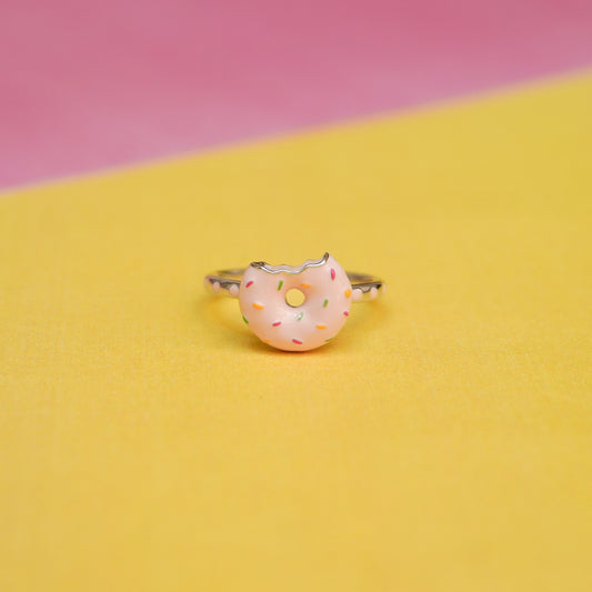 925 Sterling Silver Donut Ring