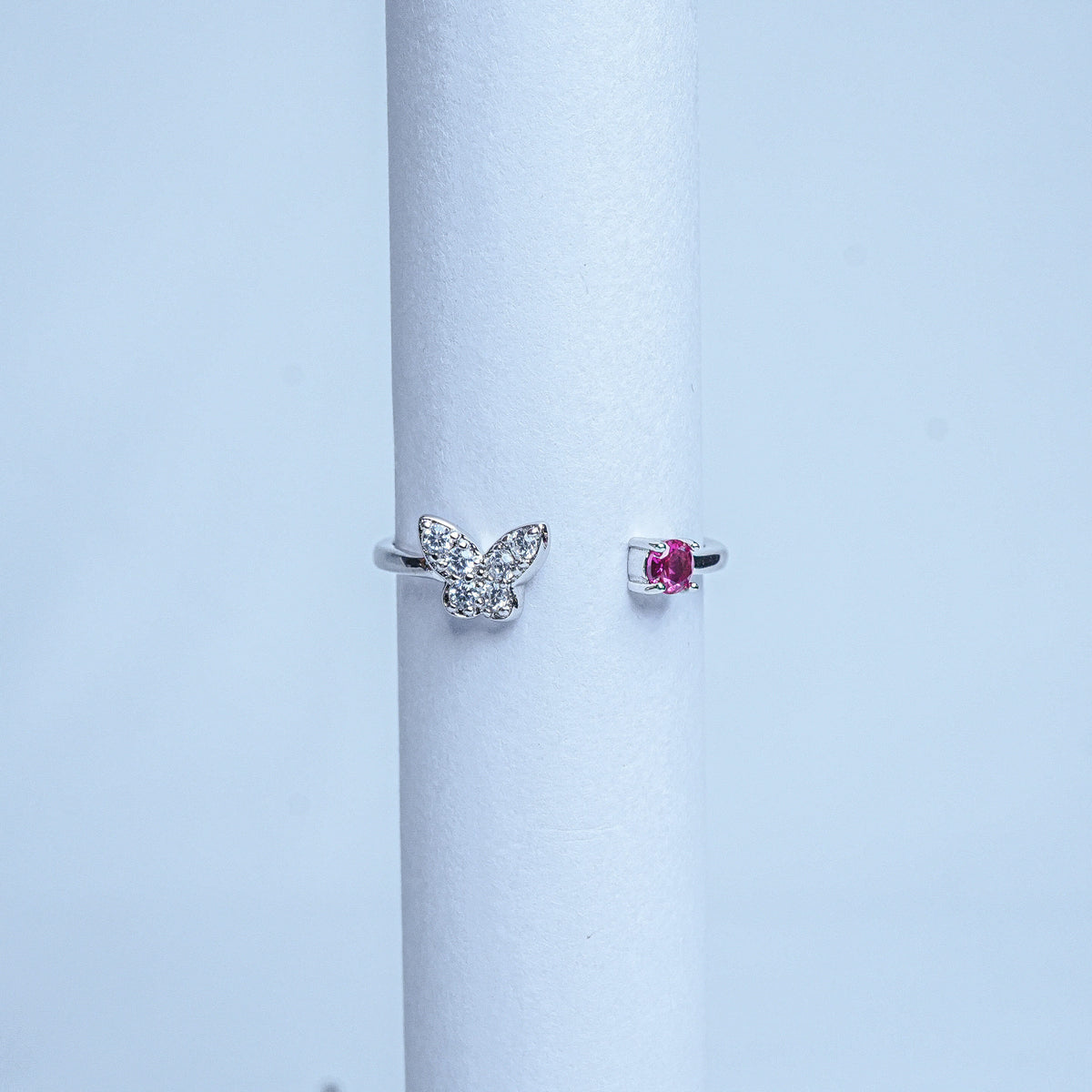 925 Sterling Silver Dreamy Butterfly Women Ring