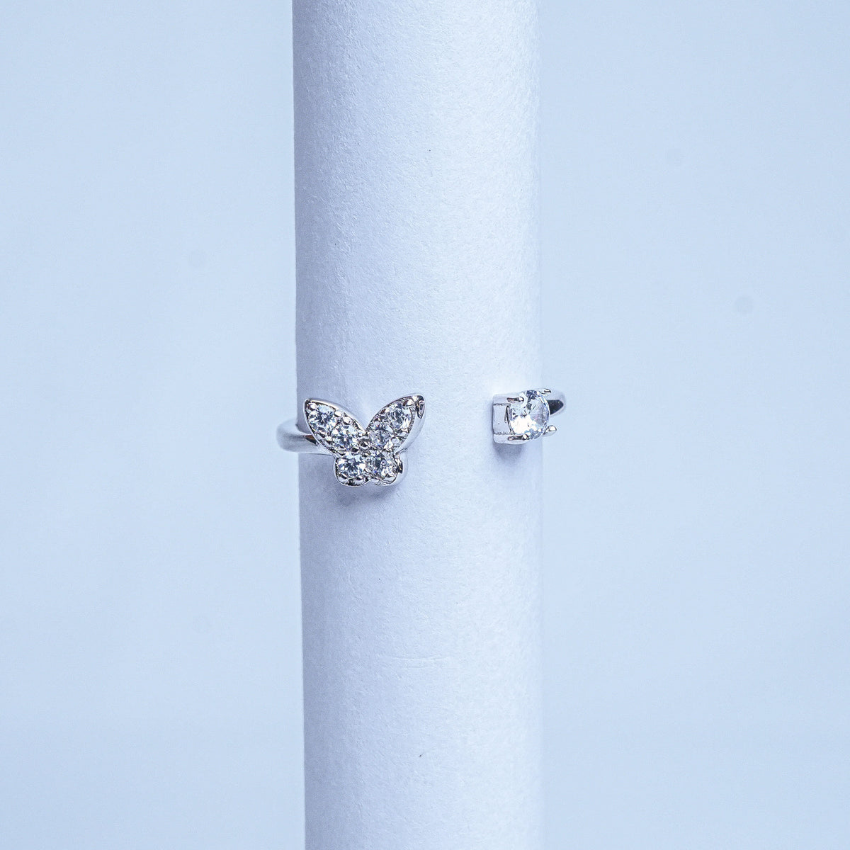 925 Sterling Silver Dreamy Butterfly Women Ring