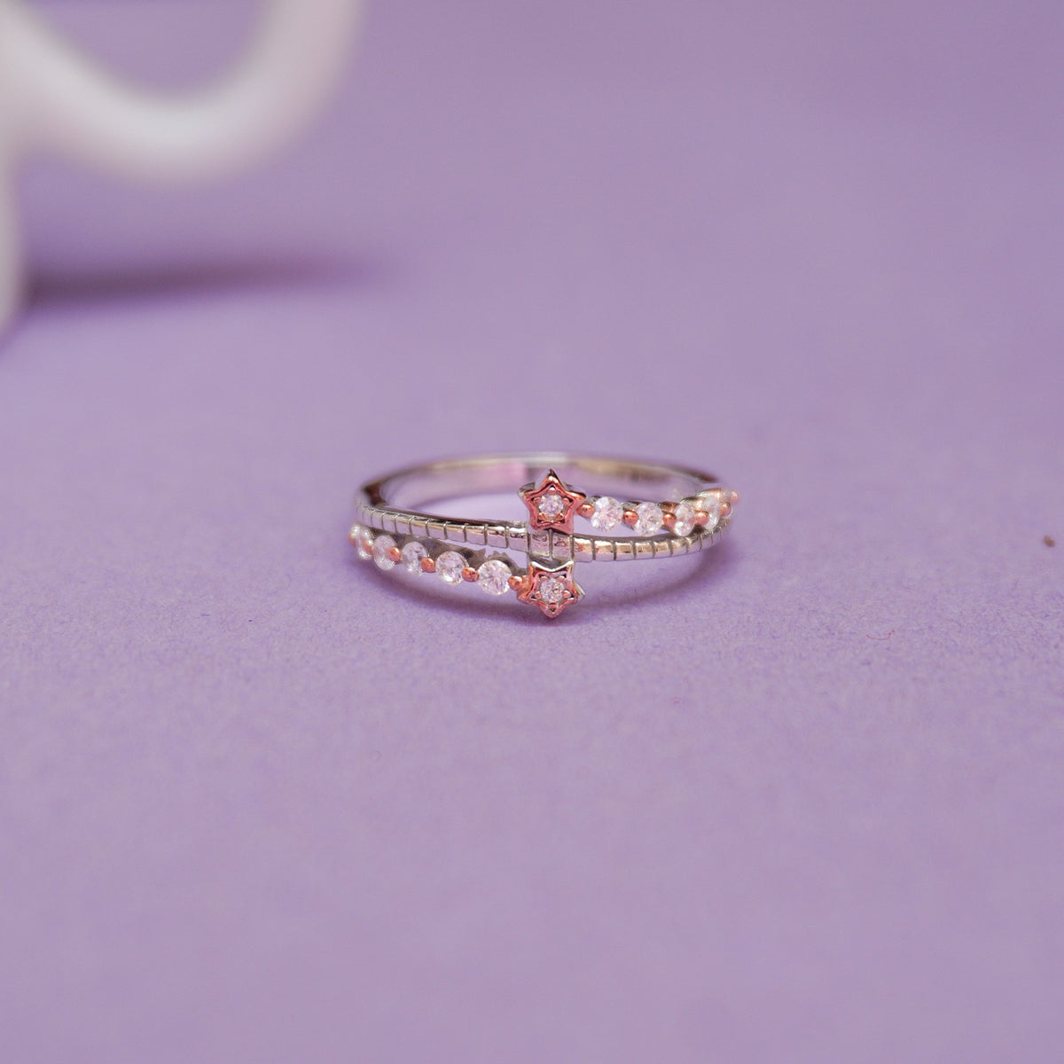 925 Sterling Silver Celestial Ring