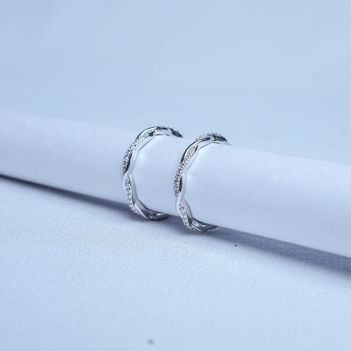 925 Sterling Silver Infinity Twist Women Toe Ring