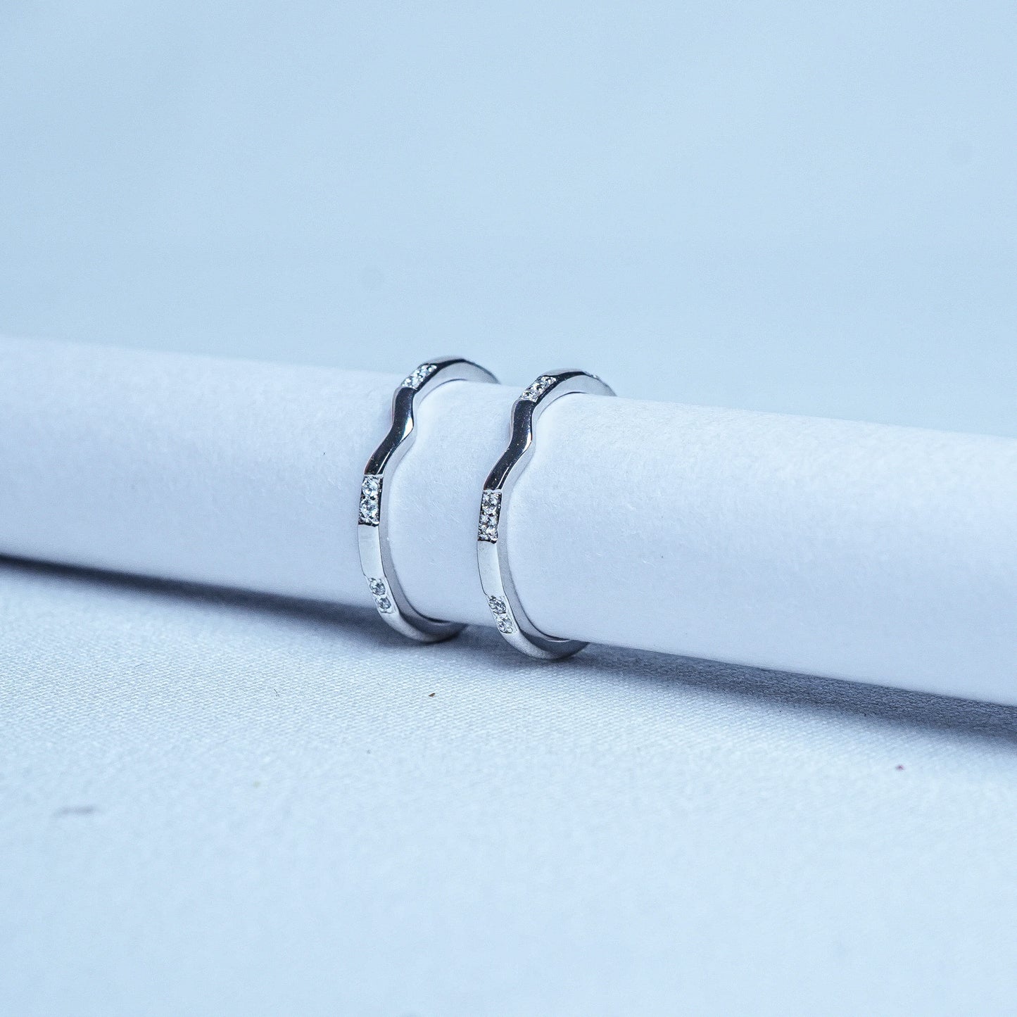 925 Sterling Silver V Lumina Women Toe Ring